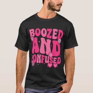 Camiseta Equipo de Novia Borracha y Confundida Groovy Despe