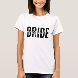 Camiseta Equipo de Novia Chic Despedida de Soltera