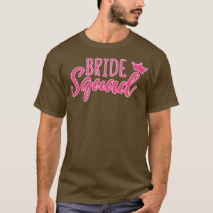 Camiseta Equipo de novia de mujeres a juego lindo para desp