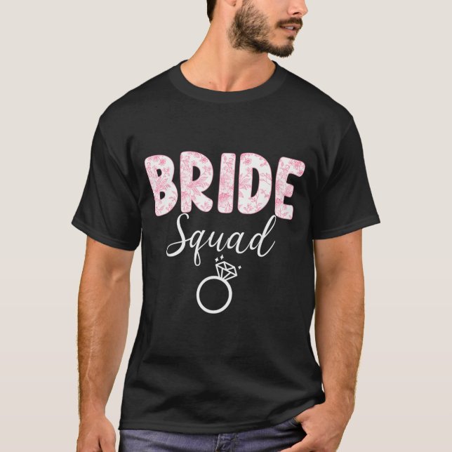 Camiseta Equipo de Novia Despedida de Soltera Coquette Bow (Anverso)