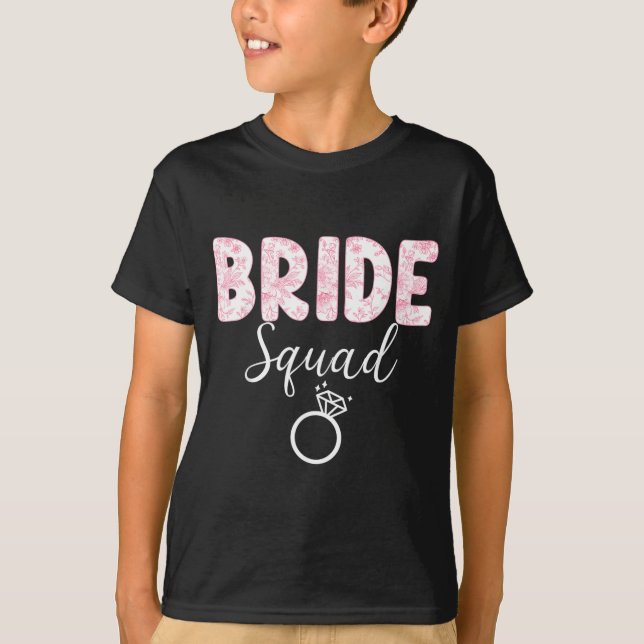 Camiseta Equipo de Novia Despedida de Soltera Coquette Bow (Anverso)