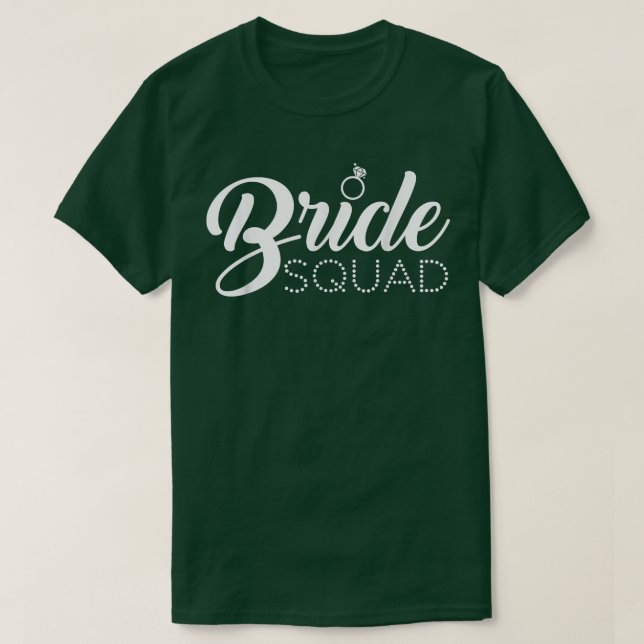 Camiseta Equipo de novia despedida de soltera fiesta de bod (Diseño del anverso)