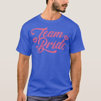 Camiseta Equipo de Novia Día de Boda Despedida de Soltera N