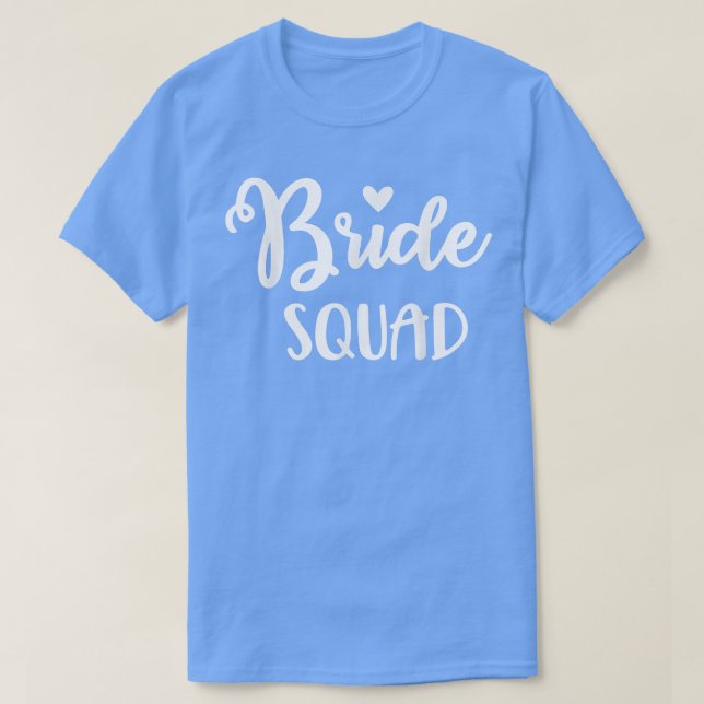 Camiseta Equipo de Novia Dulce Combinación Para Fiesta de D (Diseño del anverso)