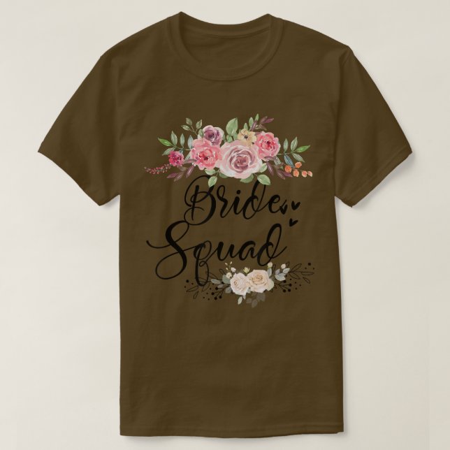 Camiseta Equipo de novia fiesta de despedida de soltera  (Diseño del anverso)