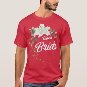 Camiseta Equipo de Novia Mujer JGA novia boda despedida de 