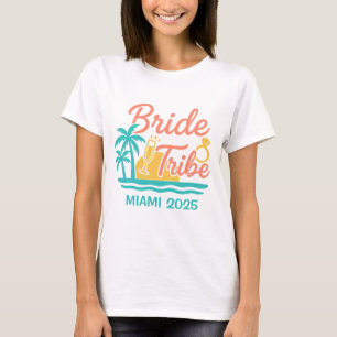 Camiseta Equipo de Novia Nombre y Fecha Personalizados Desp