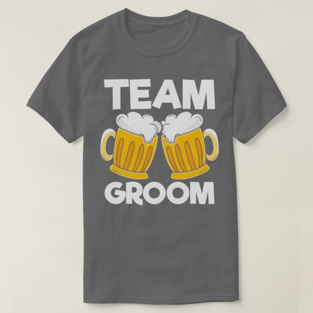 Camiseta Equipo de novio 2 (Diseño del anverso)