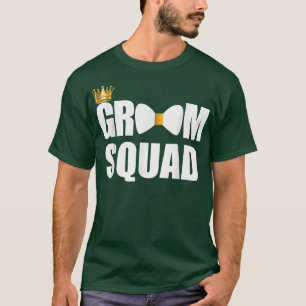Camiseta Equipo de novio boda despedida de soltero divertid
