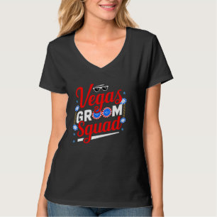 Camiseta Equipo de novio de Las Vegas Despedida de soltero 
