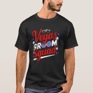 Camiseta Equipo de novio de Las Vegas Despedida de soltero 