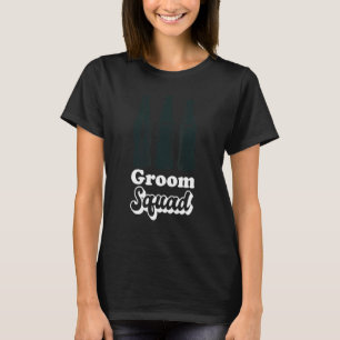 Camiseta Equipo de novio masculino fiesta de bodas despedid