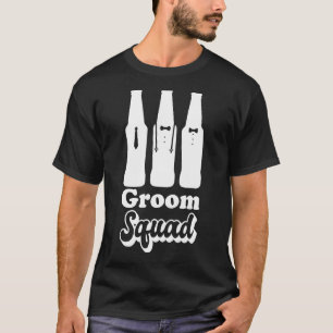 Camiseta Equipo de novio masculino fiesta de bodas despedid