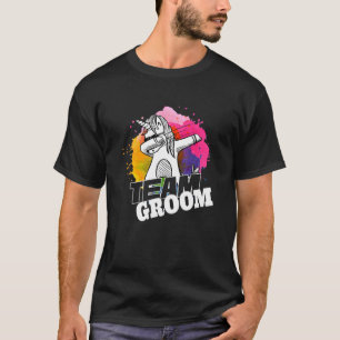 Camiseta Equipo de novio masculino Hombres soltero despedid