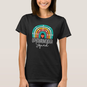 Camiseta Equipo de Oftalmología Médico de Ojos de Arcoíris