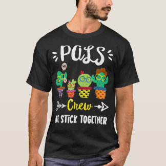 Camiseta Equipo de PALS, divertido equipo de cactus escolar