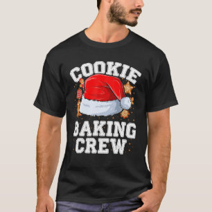 Camiseta Equipo de pan de galletas Santa Gingerbread Merry