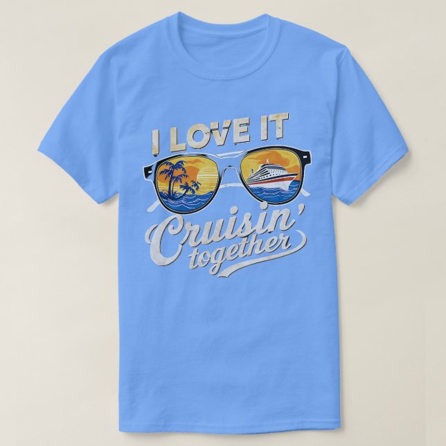 Camiseta Equipo de parejas de amigos de cruise squad 2024 (Diseño del anverso)