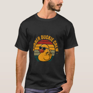 Camiseta Equipo de patito de goma divertido pato de goma am