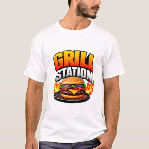 Camiseta 🔥 Equipo de Personal de Cocina de Restaurante Est