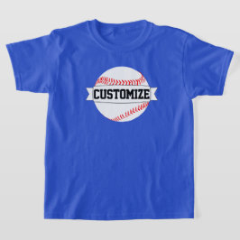 Camiseta Equipo de Personalizado de jugador de béisbol masc