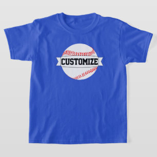 Camiseta Equipo de Personalizado de jugador de béisbol masc