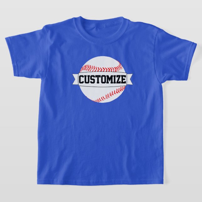 Camiseta Equipo de Personalizado de jugador de béisbol masc (Distribución)