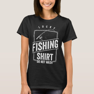Camiseta Equipo de pesca afortunado para pescadores