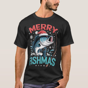 Camiseta Equipo de Pesca de Navidad