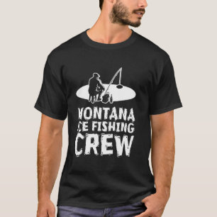 Camiseta Equipo de pesca en hielo de Montana