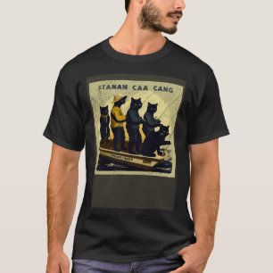 Camiseta Equipo de Pesca Gato Negro