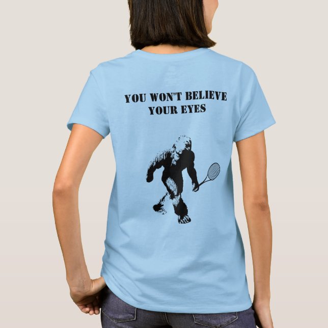 Camiseta Equipo de Pie Bigfoot Tennis Doble cara (Reverso)