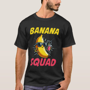 Camiseta Equipo de Plátano Diversión Verano Vibra