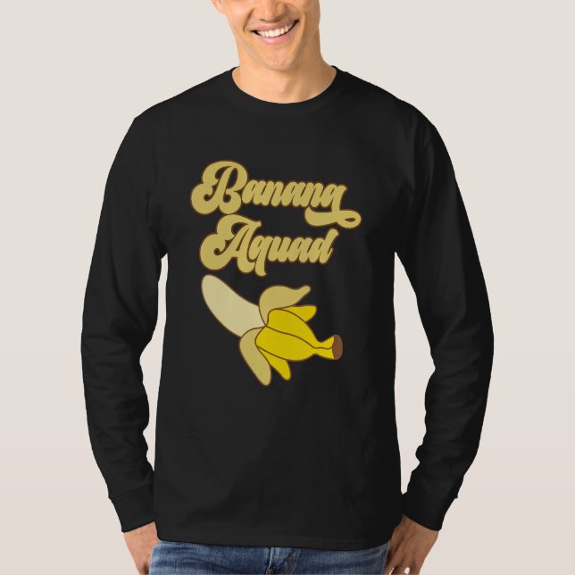 Camiseta Equipo de Plátano para Diseño de Fiesta Temática d (Anverso)