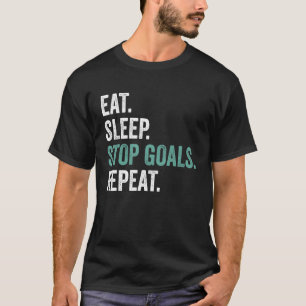 Camiseta Equipo de portero Niños Comen Sleep Stop Goles Rep