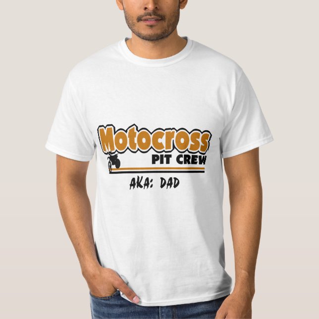 Camiseta Equipo de pozo de Motocross (Anverso)