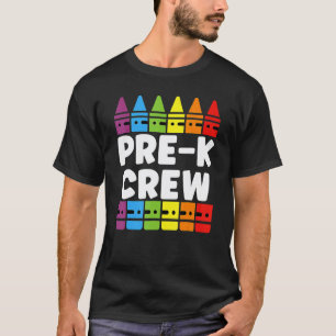 Camiseta Equipo de preescolar tribu de prek maestra de vuel