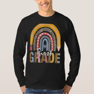 Camiseta Equipo de primer grado de enseñanza del arcoiris K