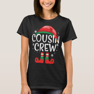 Camiseta Equipo de Primo Regalo Navidades de Familia Coinci