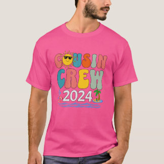 Camiseta Equipo de primos 2024 Summer Vacation Beach Matc