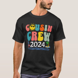 Camiseta Equipo de primos 2024 Summer Vacation Beach Matc