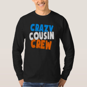 Camiseta Equipo de Primos Locos Pijamas de Vacaciones Primo