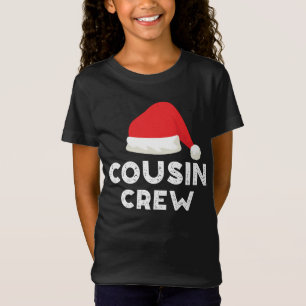 Camiseta Equipo de primos navidades - Santa Hat