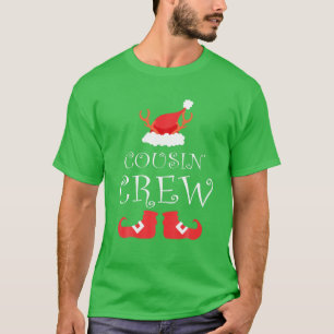 Camiseta Equipo de primos Santa Navidades Pajama Dabbing Sa