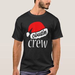 Camiseta Equipo de primos Santa Red Plaid Navidades de Navi