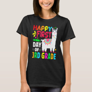 Camiseta Equipo de profesor de llama lindo de 3er grado Equ