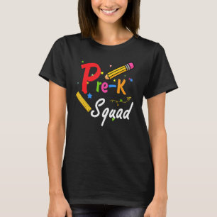 Camiseta Equipo de profesores de avanzada para escuadrón de