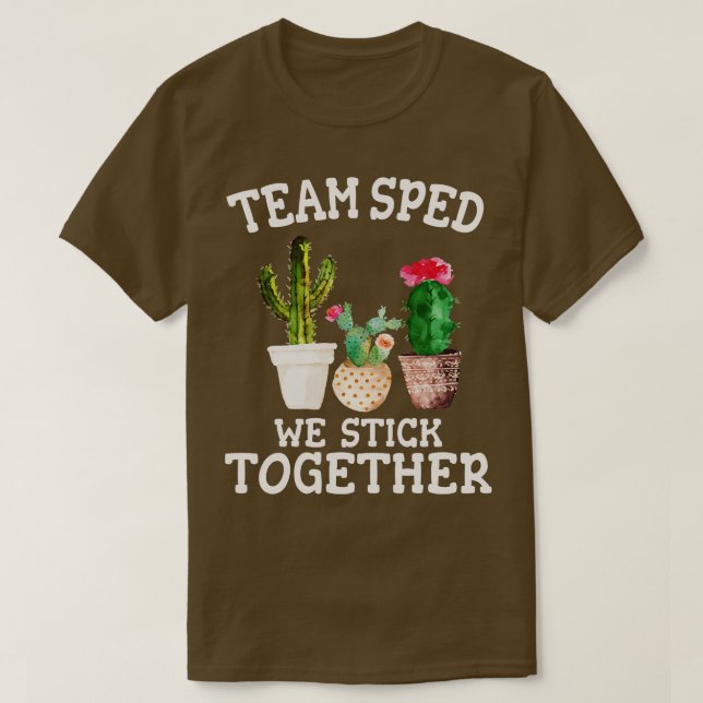Camiseta Equipo de profesores de educación especial Sped Le (Diseño del anverso)