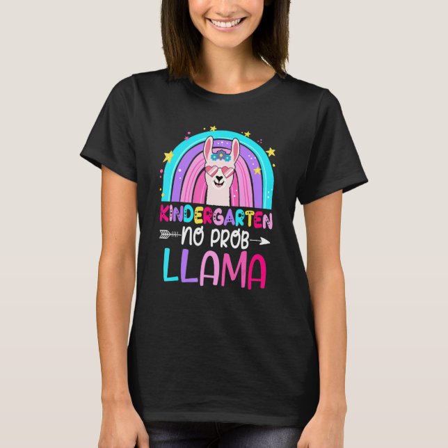Camiseta Equipo de profesores de guardería Rainbow No Prob  (Anverso)