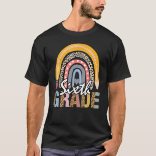 Camiseta Equipo de profesores de sexto grado de arcoiris Ki